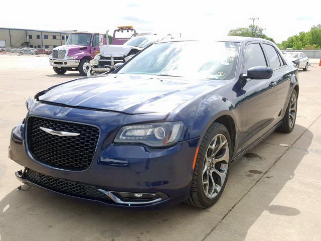 2C3CCABG7FH926974 - 2015 CHRYSLER 300 S BLUE photo 2