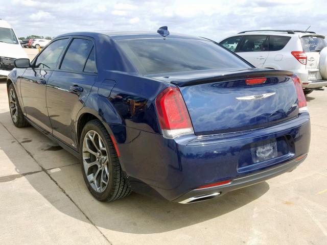 2C3CCABG7FH926974 - 2015 CHRYSLER 300 S BLUE photo 3