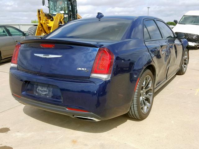 2C3CCABG7FH926974 - 2015 CHRYSLER 300 S BLUE photo 4