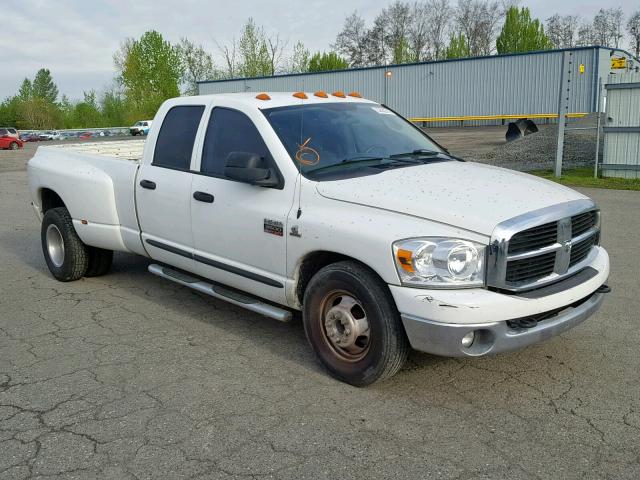 3D7ML48A97G776247 - 2007 DODGE RAM 3500 S WHITE photo 1