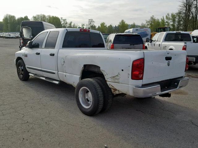 3D7ML48A97G776247 - 2007 DODGE RAM 3500 S WHITE photo 3