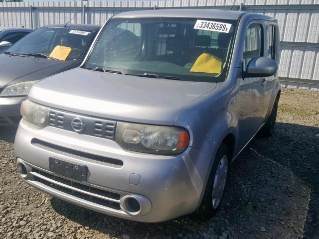 JN8AZ2KR8BT208876 - 2011 NISSAN CUBE BASE SILVER photo 2