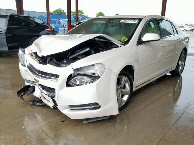 1G1ZD5E10BF175528 - 2011 CHEVROLET MALIBU 2LT WHITE photo 2