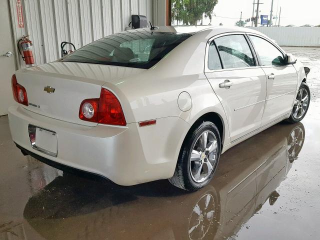 1G1ZD5E10BF175528 - 2011 CHEVROLET MALIBU 2LT WHITE photo 4