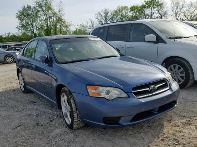 4S3BL616577202386 - 2007 SUBARU LEGACY 2.5 BLUE photo 1