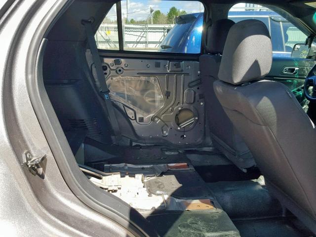 1FM5K8AR0HGA35695 - 2017 FORD EXPLORER P BLUE photo 6