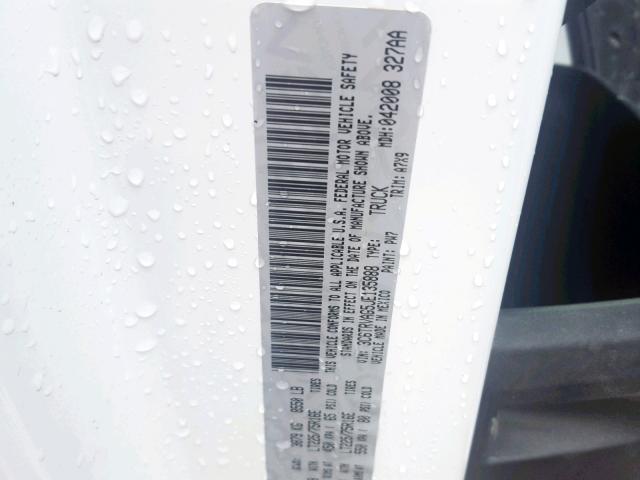 3C6TRVAG5JE135888 - 2018 RAM PROMASTER 白色 照片 10