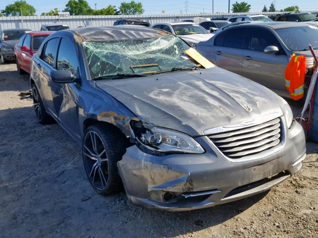 1C3CCBBB4DN553021 - 2013 CHRYSLER 200 GRAY photo 1