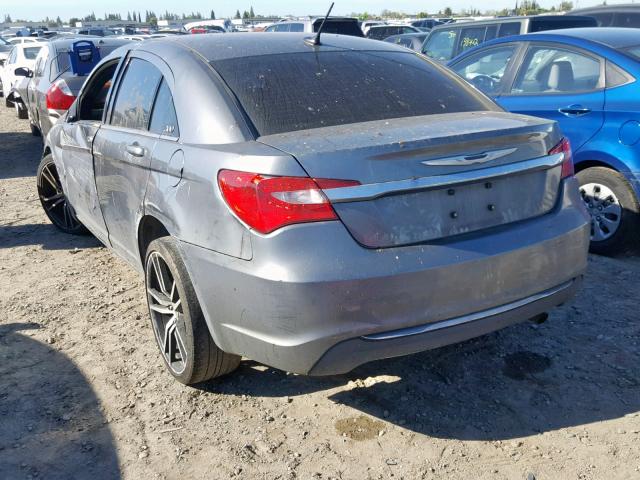 1C3CCBBB4DN553021 - 2013 CHRYSLER 200 GRAY photo 3