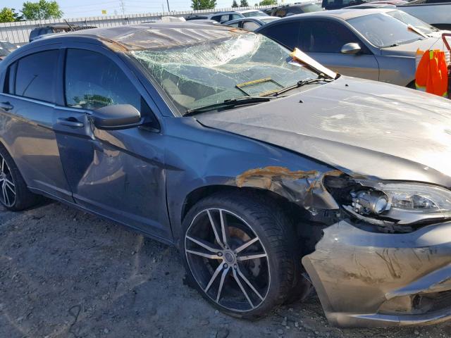 1C3CCBBB4DN553021 - 2013 CHRYSLER 200 GRAY photo 9