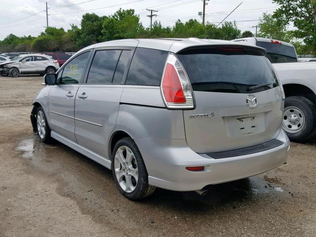 JM1CR293480307520 - 2008 MAZDA 5 SILVER photo 3