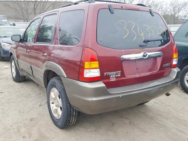 4F2CZ96133KM24417 - 2003 MAZDA TRIBUTE ES 红色 照片 3