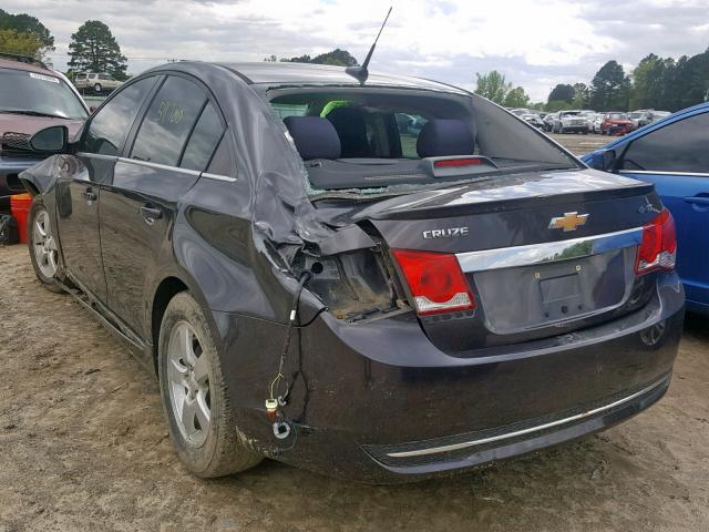 1G1PC5SB8E7366782 - 2014 CHEVROLET CRUZE LT GRAY photo 3