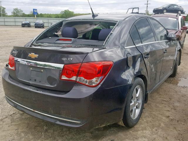 1G1PC5SB8E7366782 - 2014 CHEVROLET CRUZE LT GRAY photo 4