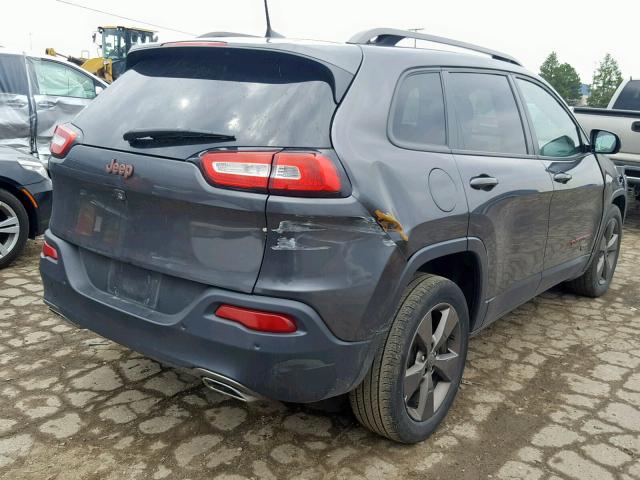 1C4PJLCS4GW302229 - 2016 JEEP CHEROKEE L CHARCOAL photo 4