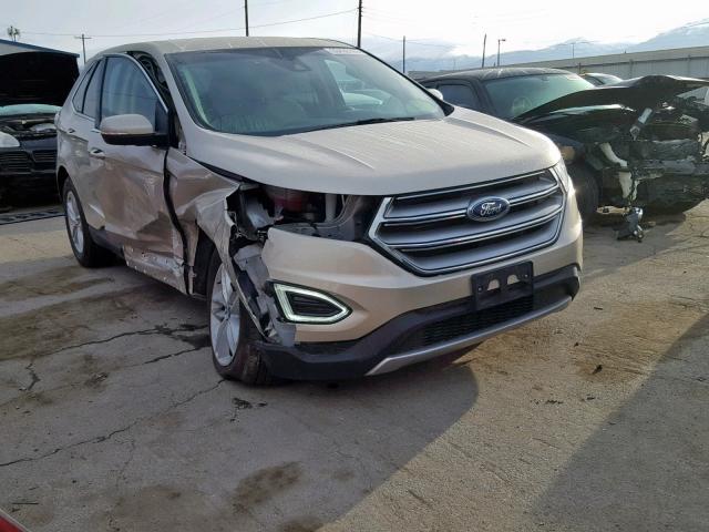 2FMPK4J89JBC55679 - 2018 FORD EDGE SEL SILVER photo 1