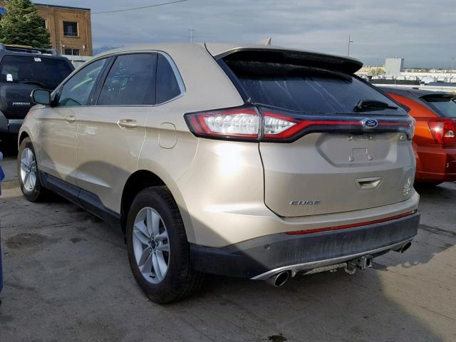 2FMPK4J89JBC55679 - 2018 FORD EDGE SEL SILVER photo 3