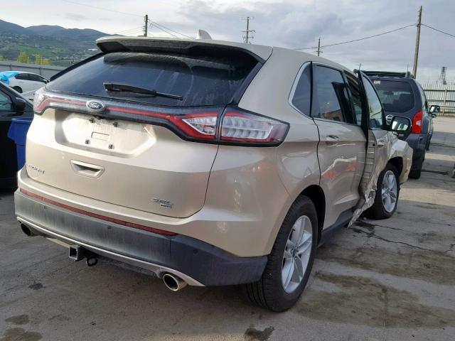 2FMPK4J89JBC55679 - 2018 FORD EDGE SEL SILVER photo 4