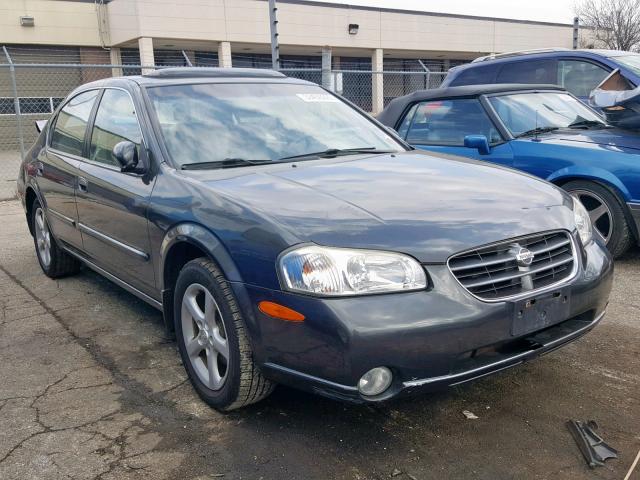 JN1CA31A21T111266 - 2001 NISSAN MAXIMA GXE GRAY photo 1