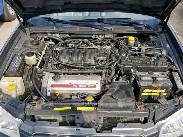 JN1CA31A21T111266 - 2001 NISSAN MAXIMA GXE GRAY photo 7