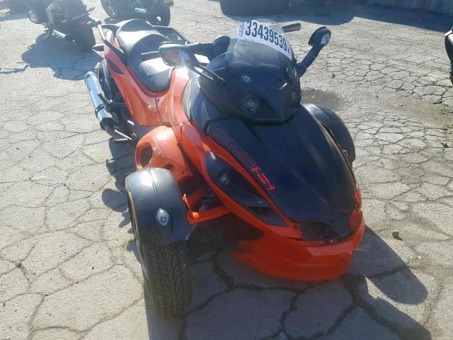 2BXJAHA18CV001017 - 2012 CAN-AM SPYDER ROA ORANGE photo 1