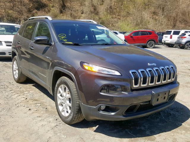 1C4PJMCB4FW535094 - 2015 JEEP CHEROKEE L GRAY photo 1