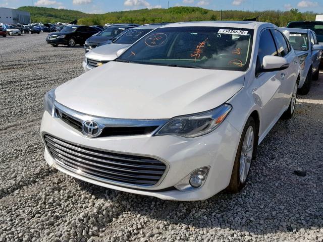 4T1BK1EB2DU044899 - 2013 TOYOTA AVALON BAS WHITE photo 2