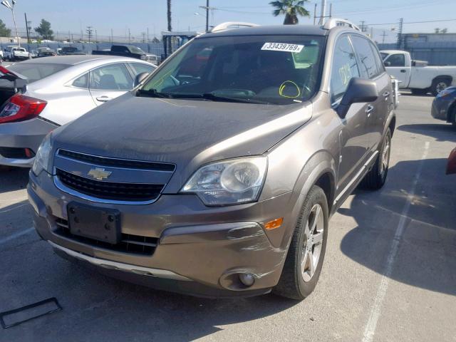 3GNAL3E53CS588238 - 2012 CHEVROLET CAPTIVA SP BEIGE photo 2