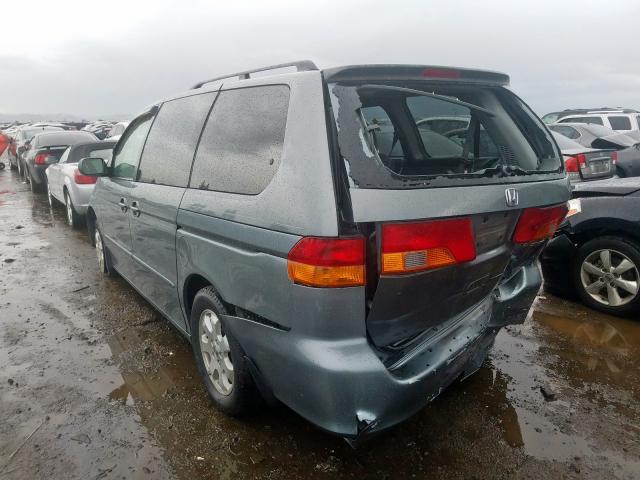 5FNRL18622B025127 - 2002 HONDA ODYSSEY EX  photo 3