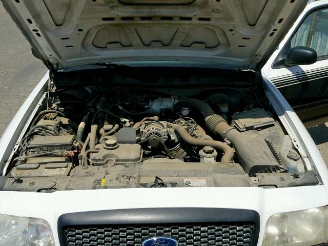 2FAHP71V18X151692 - 2008 FORD CROWN VICT TWO TONE photo 7