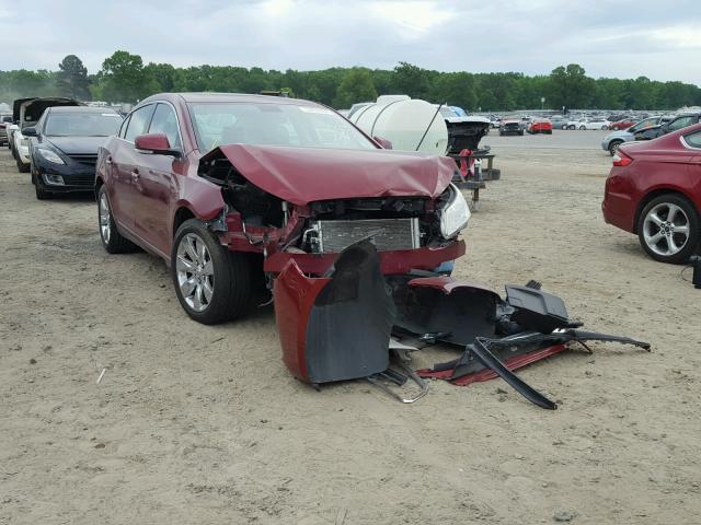 1G4GE5EVXAF216448 - 2010 BUICK LACROSSE C RED photo 1