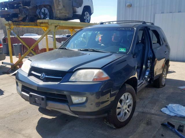 2HNYD18903H529541 - 2003 ACURA MDX TOURIN GRAY photo 2