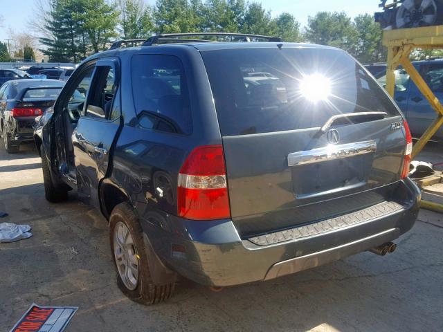 2HNYD18903H529541 - 2003 ACURA MDX TOURIN GRAY photo 3