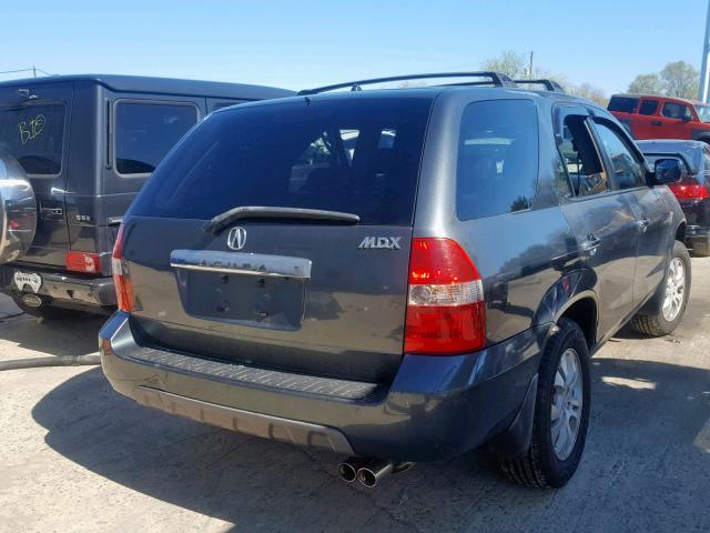 2HNYD18903H529541 - 2003 ACURA MDX TOURIN GRAY photo 4