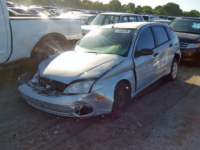 1FAHP37N27W328535 - 2007 FORD FOCUS ZX5 SILVER photo 2