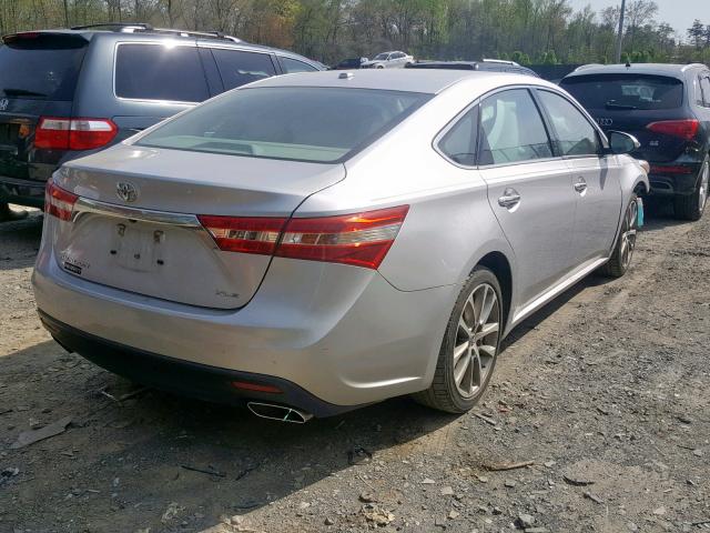 4T1BK1EB9EU079361 - 2014 TOYOTA AVALON BAS SILVER photo 4