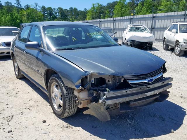 2G1WF52E349373696 - 2004 CHEVROLET IMPALA GRAY photo 1