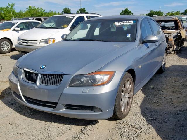 WBAVB33536KS38959 - 2006 BMW 330 I GRAY photo 2