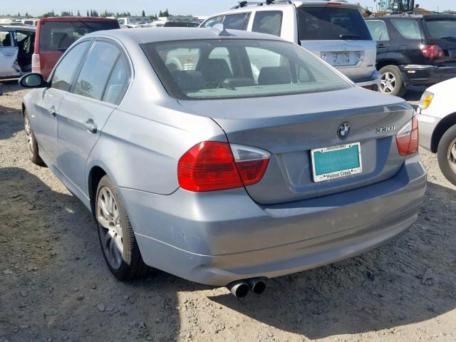 WBAVB33536KS38959 - 2006 BMW 330 I GRAY photo 3