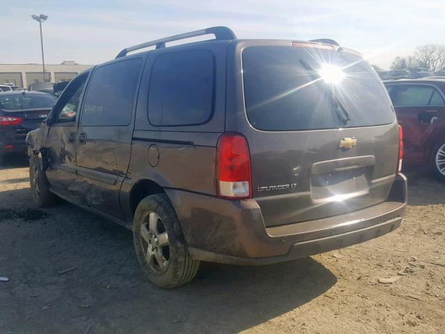 1GNDV33188D146473 - 2008 CHEVROLET UPLANDER L BROWN photo 3