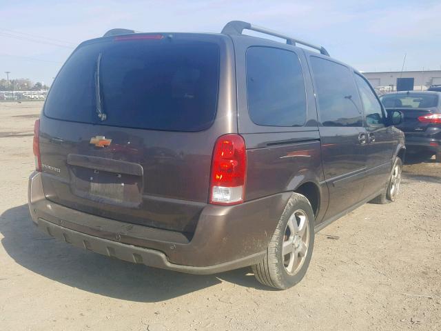 1GNDV33188D146473 - 2008 CHEVROLET UPLANDER L BROWN photo 4