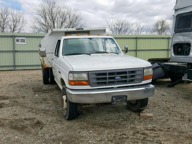 1FDLF47GXSEA36270 - 1995 FORD F SUPER DU WHITE photo 1