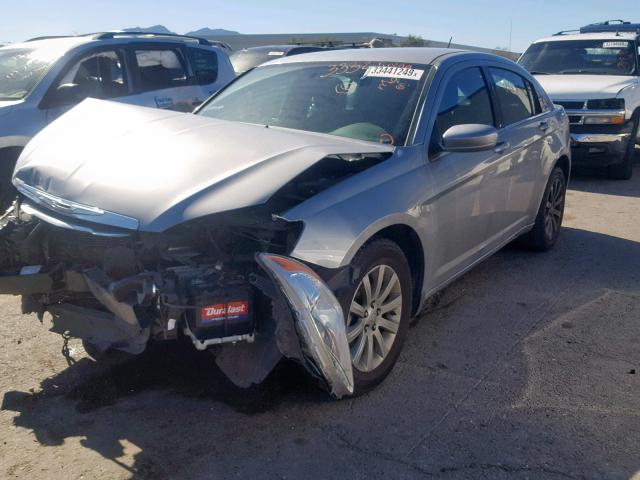 1C3CCBBB5DN764504 - 2013 CHRYSLER 200 TOURIN SILVER photo 2