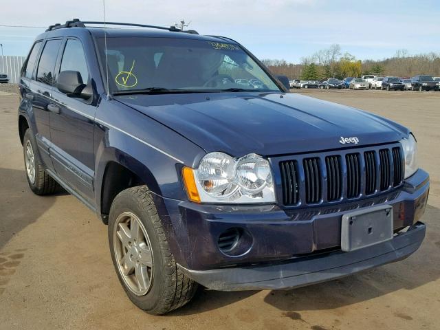 1J8GR48K85C725765 - 2005 JEEP GRAND CHER BLUE photo 1