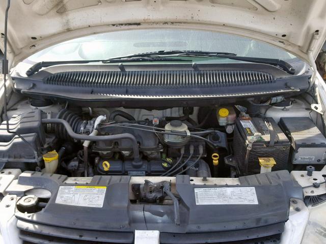 1D8GP24E47B250725 - 2007 DODGE GRAND CARA WHITE photo 7