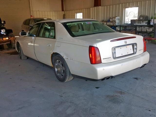 1G6KD54YX3U112153 - 2003 CADILLAC DEVILLE WHITE photo 3