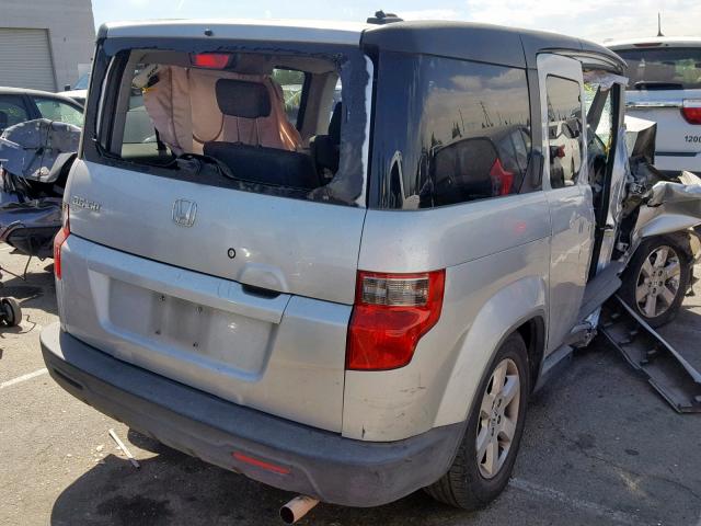 5J6YH1H72BL001004 - 2011 HONDA ELEMENT EX SILVER photo 4