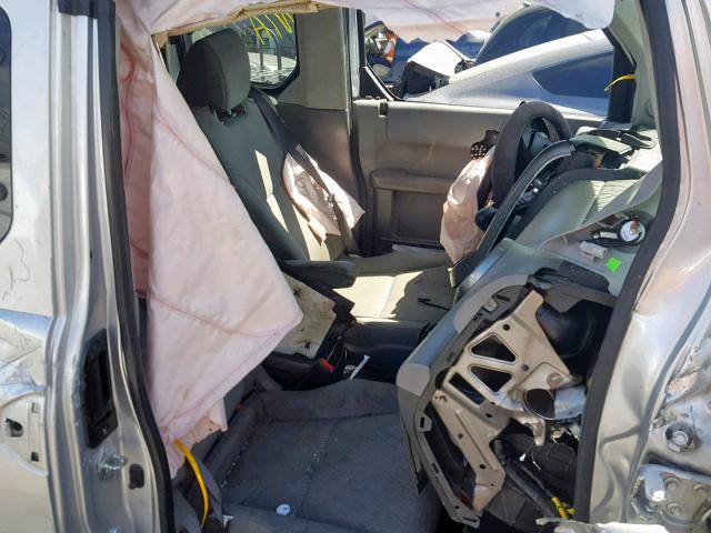 5J6YH1H72BL001004 - 2011 HONDA ELEMENT EX SILVER photo 5