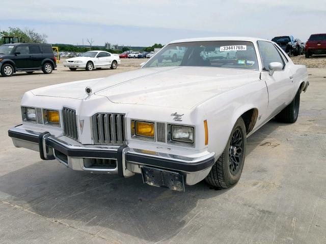 2J57P7A240797 - 1977 PONTIAC GRAND PRIX 白色 照片 2