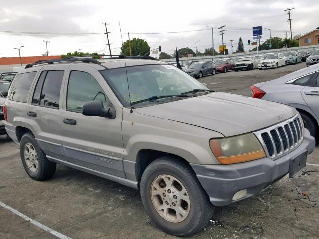 1J4GX48S51C528893 - 2001 JEEP GRAND CHER SILVER photo 1